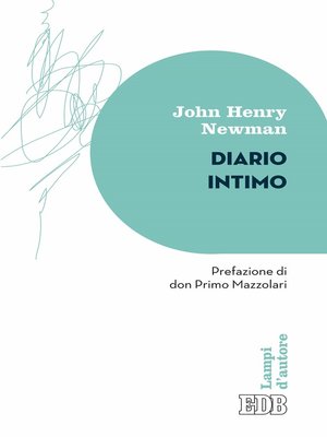 cover image of Diario intimo